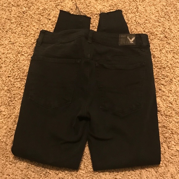 American Eagle Outfitters Denim - High rise black American Eagle jeans